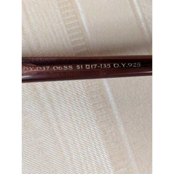 David Yurman Eyeglass Frames DY037 .925 Tortoise Shell Frames main image 6